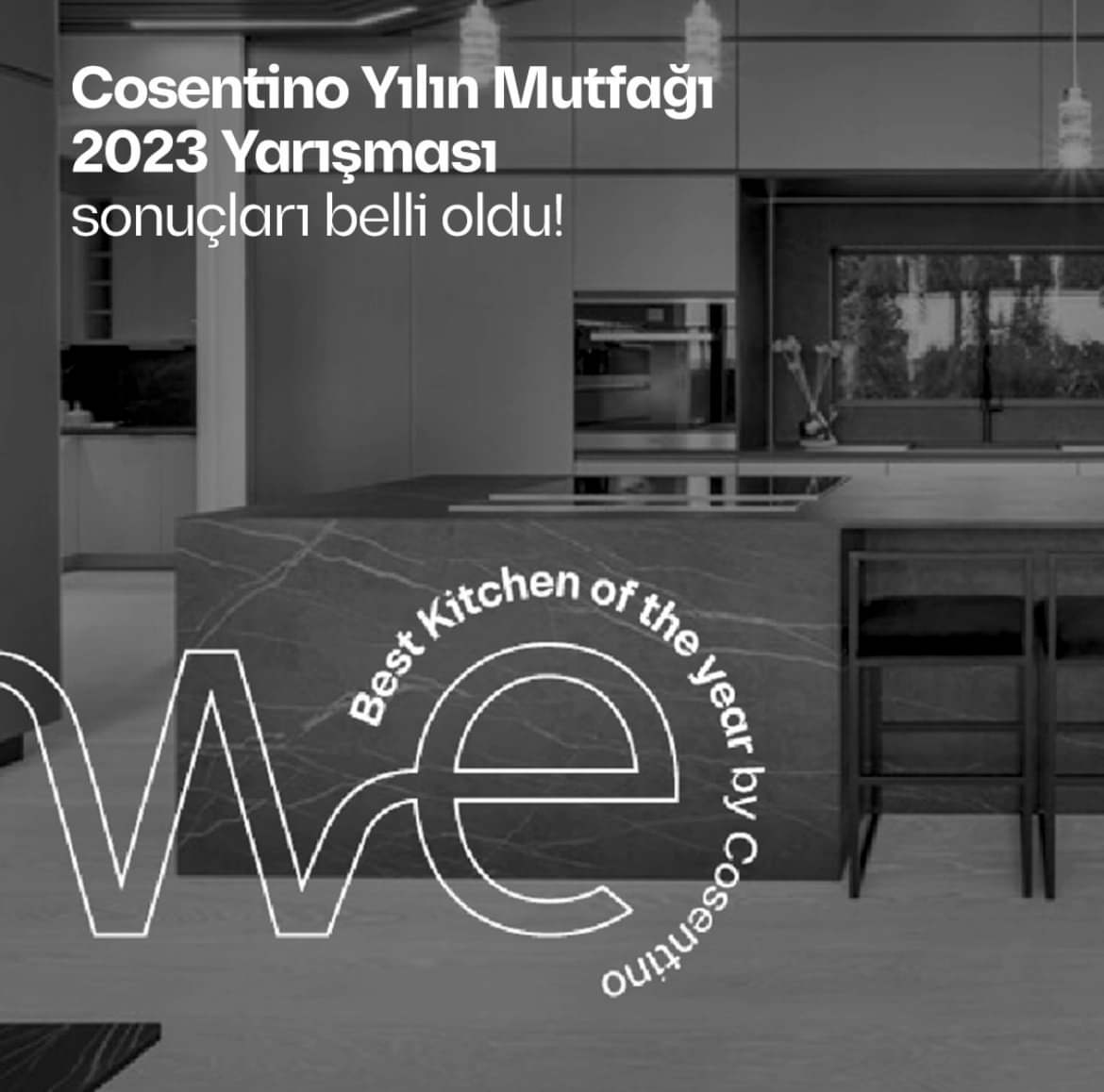 Cosentino Yılın Mutfağı Yarışmasında Bodrum Mutfak Mobilya, İki Mutfak Modeli ile Zirvede!