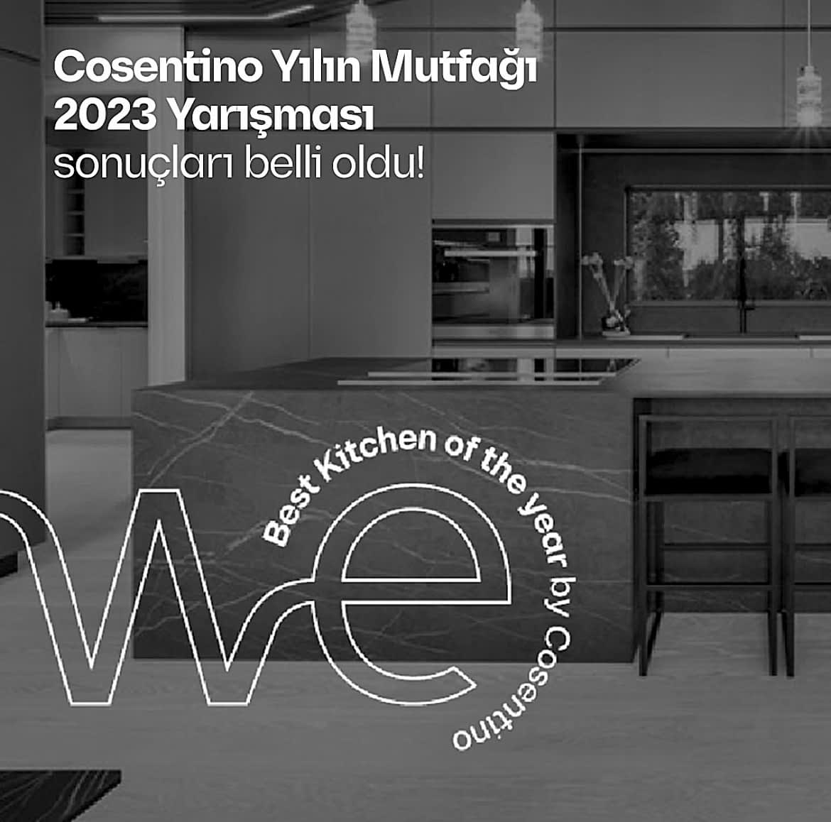 Cosentino Yılın Mutfağı Yarışmasında Bodrum Mutfak Mobilya, İki Mutfak Modeli ile Zirvede!